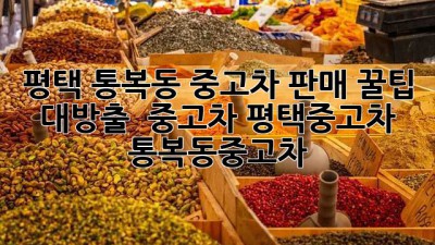 평택 통복동 중고차 판매, 꿀팁 대방출! 🚗💨 #중고차 #평택중고차 #통복동중고차